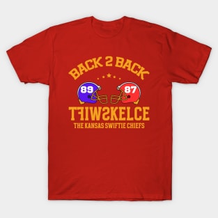 Back2Back SwiftKelce The Kansas Swifie Chiefs T-Shirt